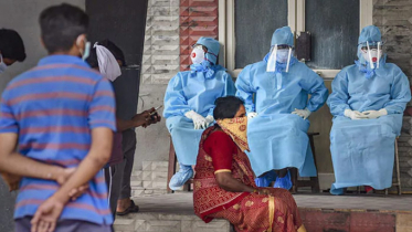 ভারতে গত ২৪ ঘণ্টায় করোনা আক্রান্তের রেকর্ড