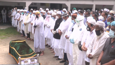 রাষ্ট্রীয় মর্যাদায় বরিশালে সাহান আরা বেগমের দাফন সম্পন্ন