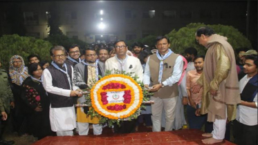 শেকৃবিতে শ্রদ্ধা ও ভালবাসায় ভাষা শহীদদের স্মরণ