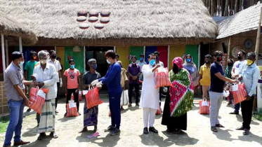 মটর শ্রমিকদের এক হাজার পরিবারের মাঝে খাদ্যসামগ্রী বিতরণ