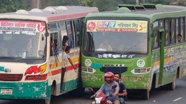 বাংলামোটরে বিহঙ্গ বাসের চাপায় দুইজন নিহত