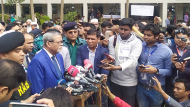 নির্বাচনের পরিবেশ নিয়ে আমি সন্তুষ্ট : সিইসি