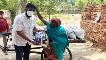 ১ হাজার পরিবারকে খাদ্য সামগ্রী দিলেন ফ্রান্স প্রবাসী