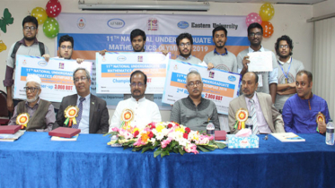 ইস্টার্ন ইউনিভার্সিটিতে গণিত অলিম্পিয়াড অনুষ্ঠিত