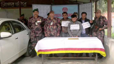 যশোরে সাড়ে ৬ কোটি টাকার ৯৪টি স্বর্ণের বারসহ আটক ৩