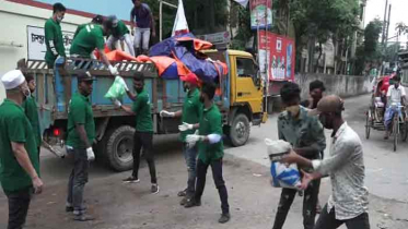 কুমিল্লায় খাদ্য সামগ্রী বিতরণ