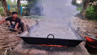 ব্রাহ্মণবাড়িয়ায় লালি গুড় তৈরির গ্রাম বিষ্ণুপুর