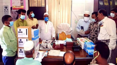 ২শ টেস্টিং কিটস পেল সিংড়া উপজেলা স্বাস্থ্য কমপ্লেক্স