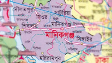 মানিকগঞ্জের আরও একটি গ্রাম লকডাউন