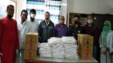 মিরসরাই উপজেলা চেয়ারম্যানের উদ্যোগে চিকিৎসা সরঞ্জাম প্রদান