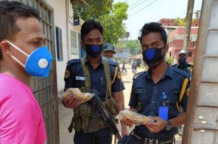 করোনা যুদ্ধে লড়াকুদের পাশে ফুডপ্যান্ডা