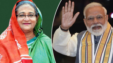 শেখ হাসিনাকে নরেন্দ্র মোদির ফোন