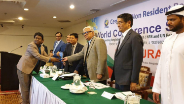 এনআরবি অ্যাওয়ার্ড পেলেন সাংবাদিক রুহুল আমিন রাসেল