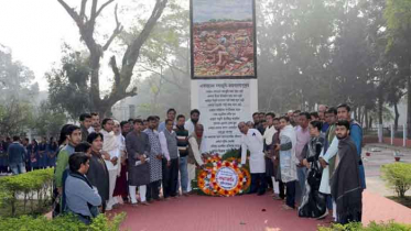 বশেমুরবিপ্রবিতে শহীদ বুদ্ধিজীবী দিবস পালিত 