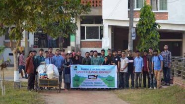 বিশ্ব মৃত্তিকা দিবসে সিকৃবিতে পরিষ্কার-পরিচ্ছন্নতা অভিযান