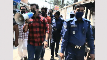 সরাইলে মাস্ক ও খাদ্যসামগ্রী বিতরণ 