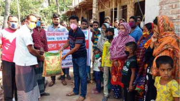 কয়লায় ১২৫ অসহায় মানুষের মাঝে খাদ্য সামগ্রী বিতরণ