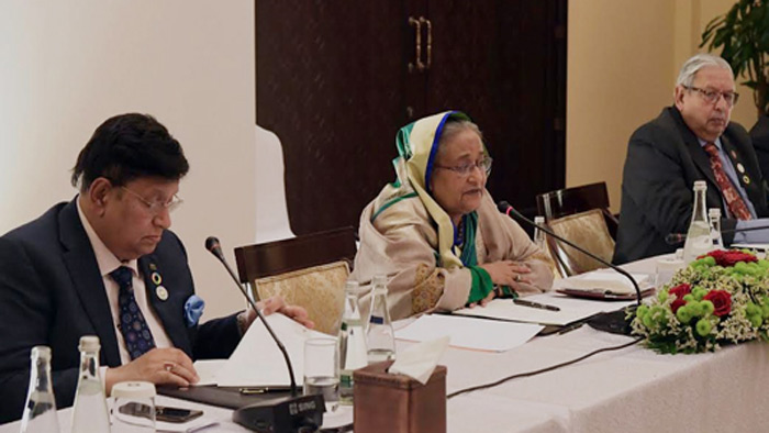 প্রতিনিধি সম্মেলনে বক্তব্য রাখছেন প্রধানমন্ত্রী শেখ হাসিনা প্রতিনিধি সম্মেলনে বক্তব্য রাখছেন প্রধানমন্ত্রী শেখ হাসিনা