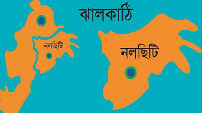 ঝালকাঠি ম্যাপ