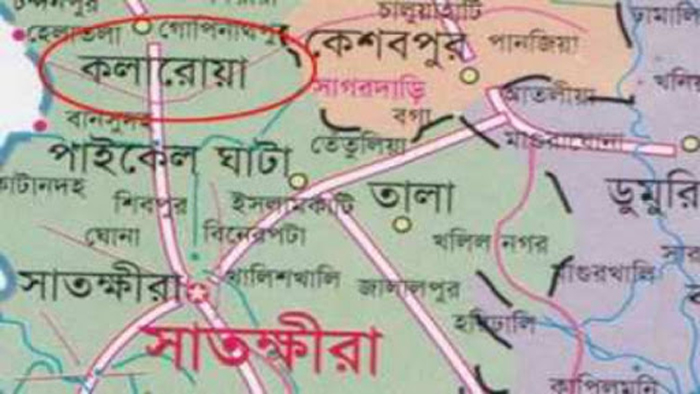 সাতক্ষীরা ম্যাপ