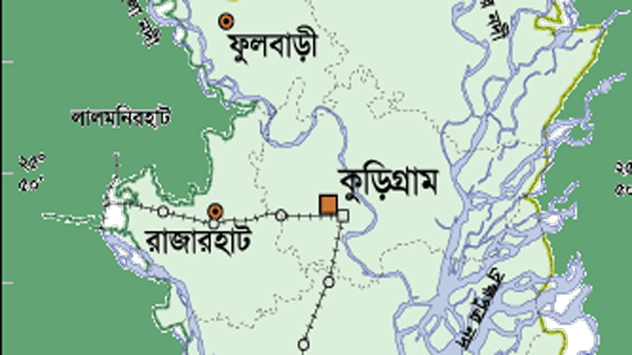 কুড়িগ্রাম ম্যাপ