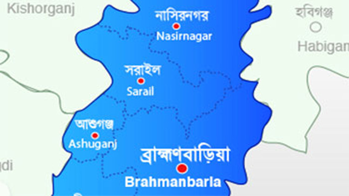 ব্রাহ্মণবাড়িয়ার ম্যাপ