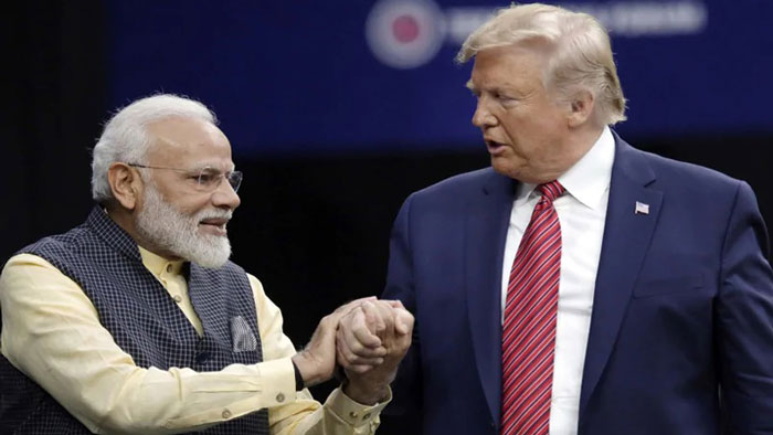 প্রধানমন্ত্রী নরেন্দ্র মোদী ও মার্কিন প্রেসিডেন্ট ডোনাল্ড ট্রাম্প প্রধানমন্ত্রী নরেন্দ্র মোদী ও মার্কিন প্রেসিডেন্ট ডোনাল্ড ট্রাম্প