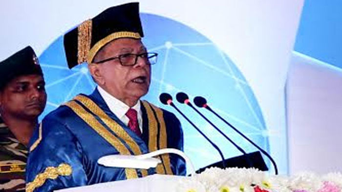 ছাত্র রাজনীতিতে আদর্শভিত্তিক সংস্কৃতি গড়ার আহ্বান রাষ্ট্রপতির