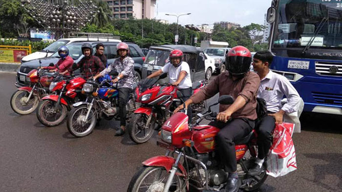 ঢাকা উত্তরে মোটরসাইকেল চলাচলে তিনদিনের নিষেধাজ্ঞা