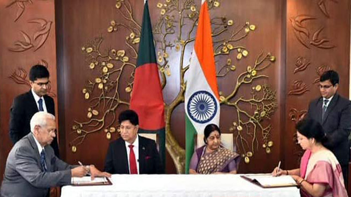 বাংলাদেশ-ভারতের মধ্যে ৪ সমঝোতা স্মারক সই