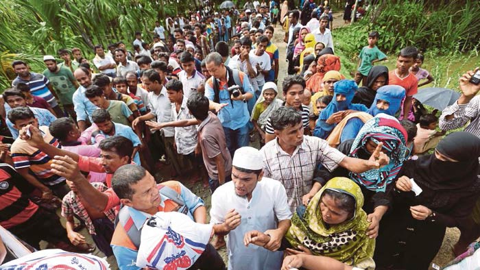 রোহিঙ্গা শরণার্থী রোহিঙ্গা শরণার্থী