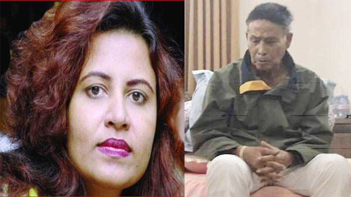 বিদিশাকে দেখে এরশাদের চোখে পানি  