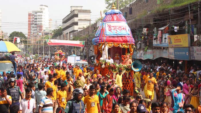 ঐতিহ্যবাহী রথযাত্রা শুরু আজ