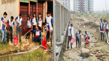 রাজধানীতে ‘জল সবুজে আঁকা, প্রিয় শহর ঢাকা’ ক্যাম্পেইন