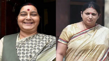সুষমা স্বরাজের মৃ্ত্যুতে স্মৃতি ইরানির আবেগঘন টুইট 