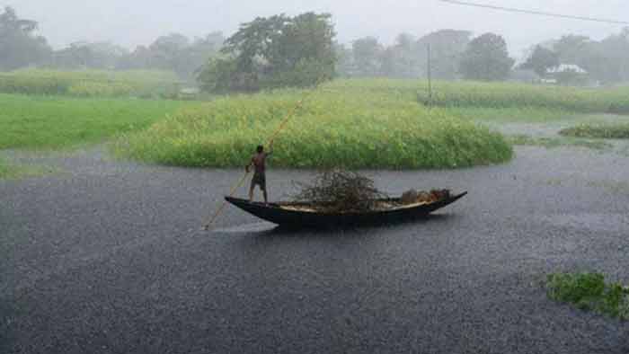 দেশের কোথাও কোথাও মাঝারী থেকে ভারী বৃষ্টি হতে পারে