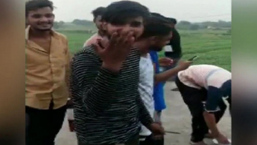 জন্মদিনে গুলি করে কেক কাটার ভিডিও ভাইরাল
