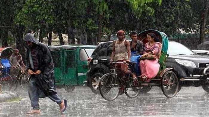 রাজধানীতে স্বস্তির বৃষ্টি