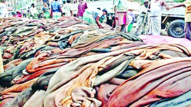 চামড়ার বাজারে নৈরাজ্য,রেকর্ড পরিমান কম দাম