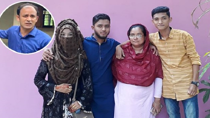 ব্যারিস্টার সুমনকে ধন্যবাদ জানালেন নুসরাতের মা