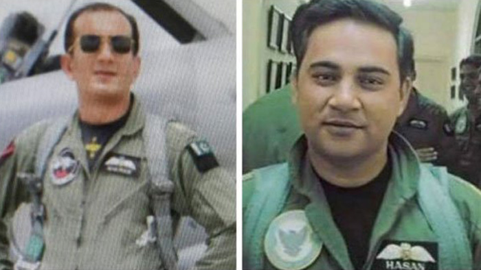 ভারতীয় বিমান ভূপাতিতকারী দুই পাইলটের পরিচয় প্রকাশ করল পাকিস্তান