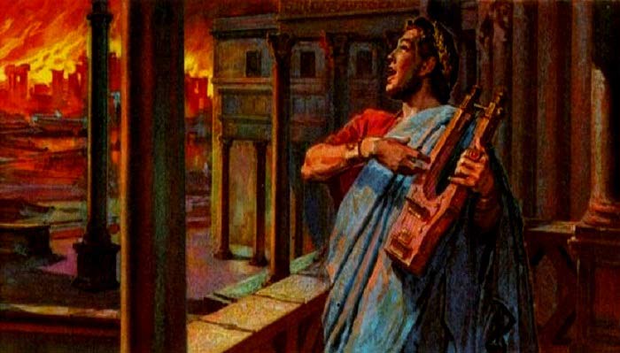 সম্রাট নিরো কি বাঁশি বাজাচ্ছিলেন?