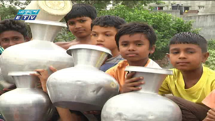 পানি সঙ্কট পিছু ছাড়ছেনা রাজধানীবাসীর (ভিডিও)