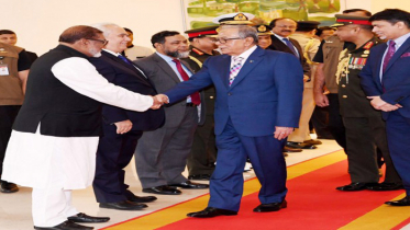 চারদিনের সফরে নেপাল গেলেন রাষ্ট্রপতি 