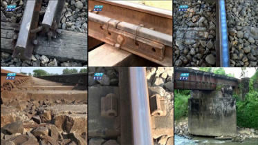 রেলের রক্ষনাবেক্ষনে বেহাল দশা (ভিডিও)