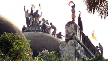 বাবরি মসজিদের স্থানে হবে মন্দির