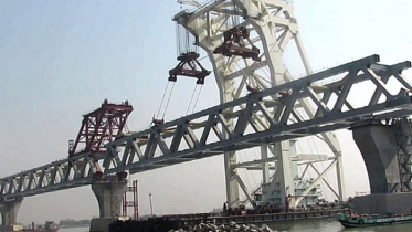মঙ্গলবার বসছে পদ্মা সেতুর ১৭তম স্প্যান