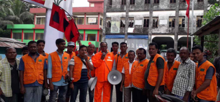 ঘূর্ণিঝড় বুলবুল থেকে রক্ষা পেতে সন্দ্বীপে প্রস্তুতি