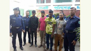 ধামরাইয়ে ৫ মোটরসাইকেলসহ আটক ৪