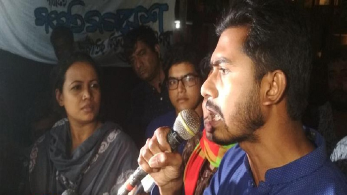জাবির সংহতি সমাবেশে ডাকসু ভিপি নুর জাবির সংহতি সমাবেশে ডাকসু ভিপি নুর